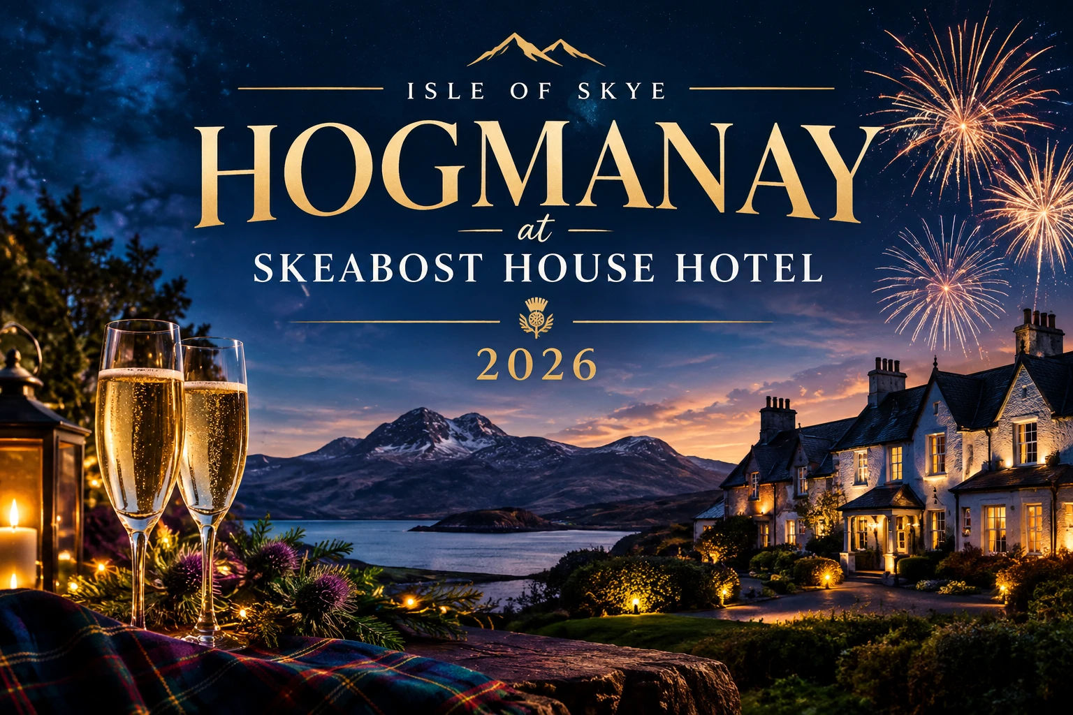 Hogmanay at Skeabost House Hotel 2026