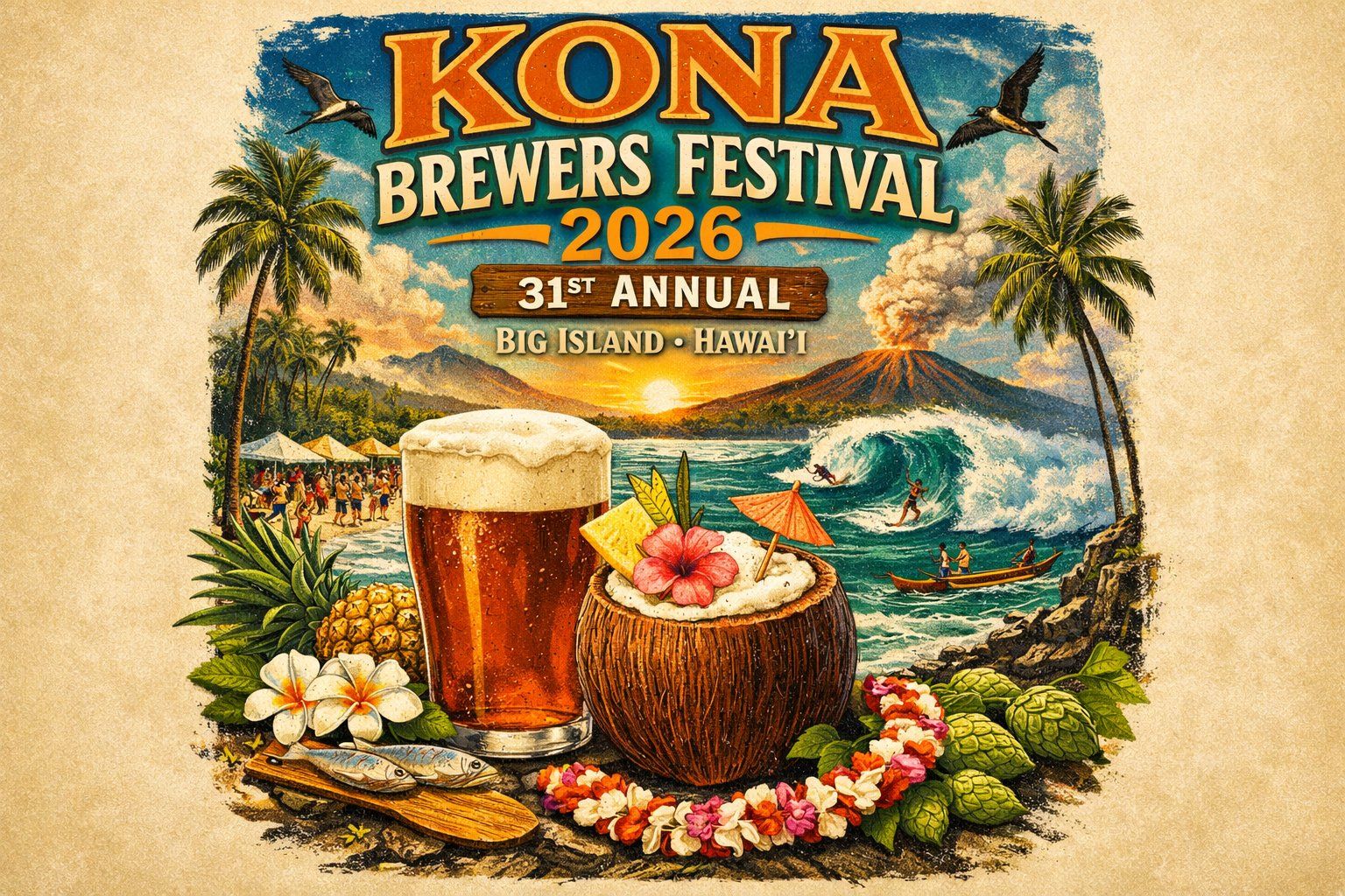 Kona Brewers Festival 2026 (31st Annual)