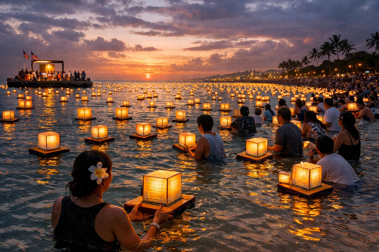 Lantern Floating Hawaiʻi (Memorial Day)