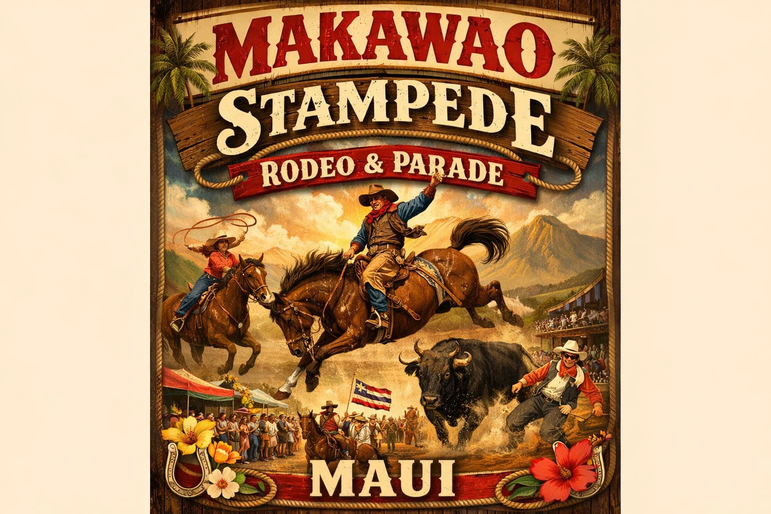 Makawao Stampede Rodeo & Parade 2026