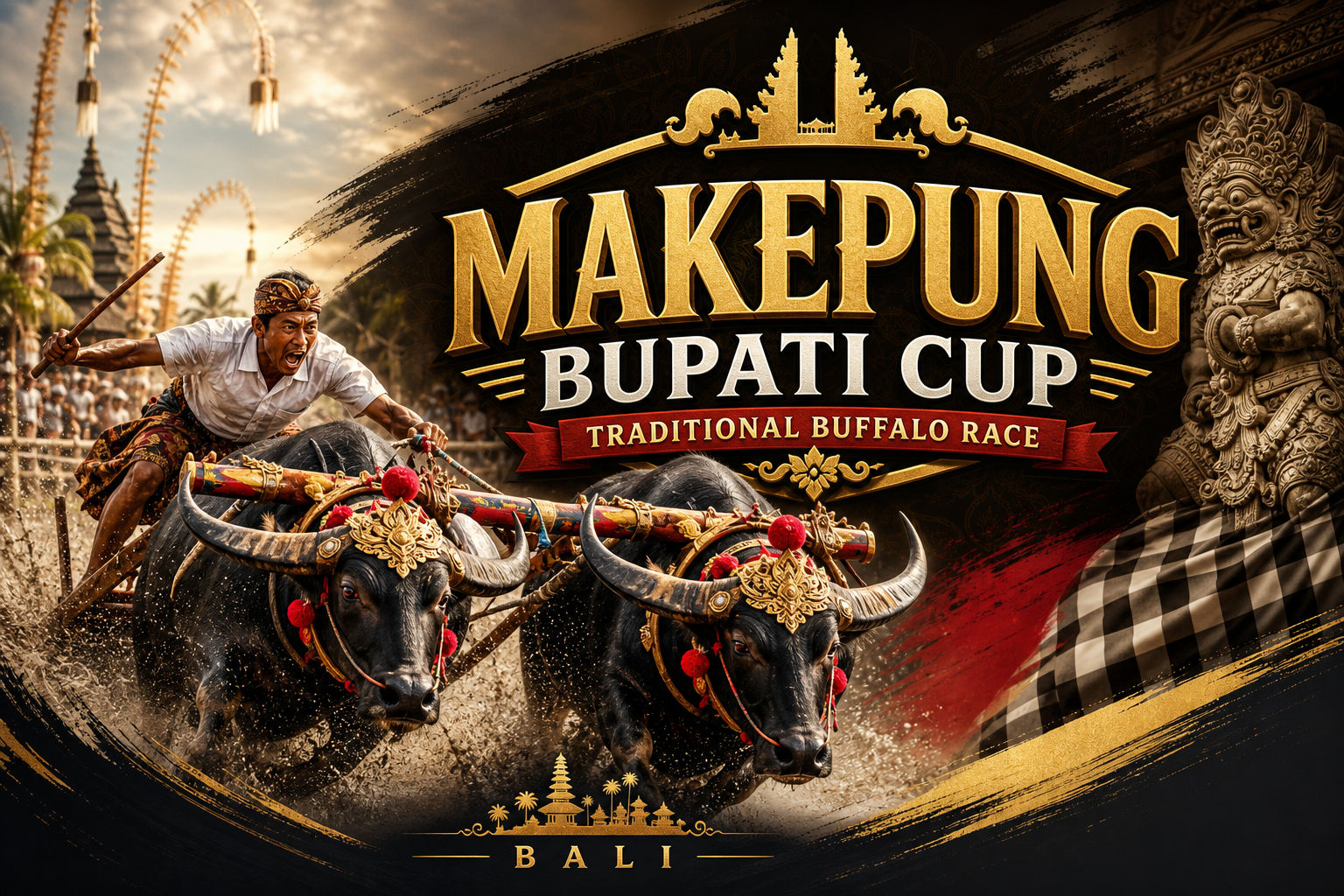 Makepung Bupati Cup – Traditional Buffalo Race 2026