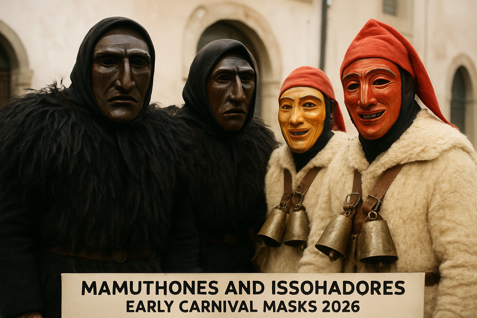 Mamuthones and Issohadores - Early Carnival Masks 2026