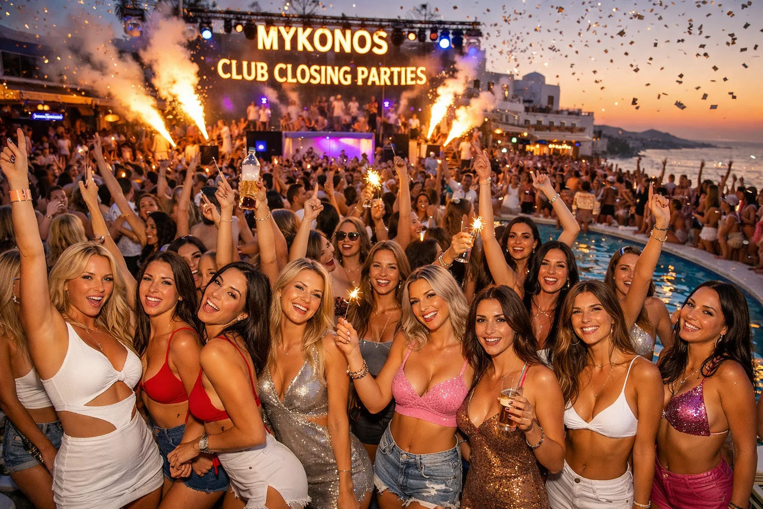 Mykonos Club Closing Parties