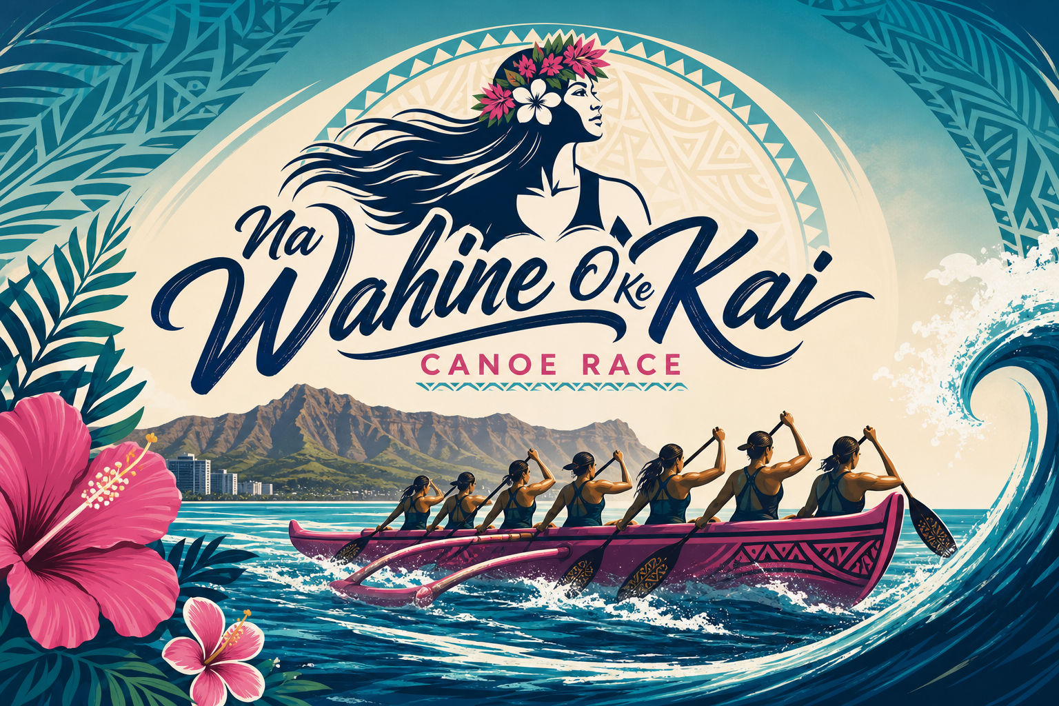 Na Wahine O Ke Kai Canoe Race 2026