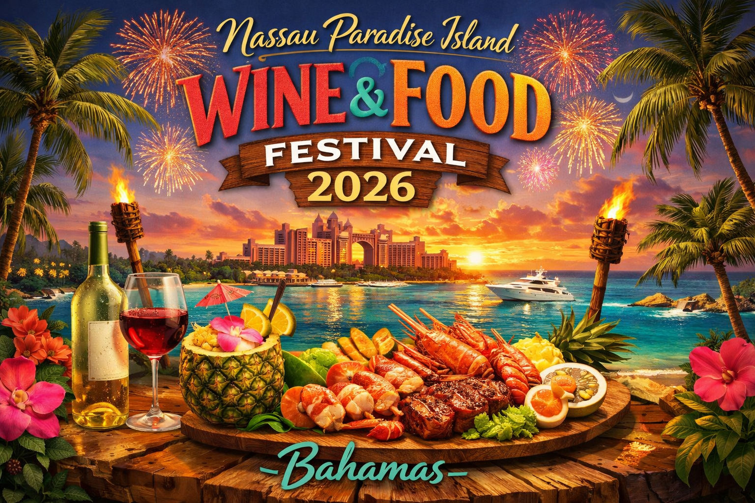 Nassau Paradise Island Wine & Food Festival 2026