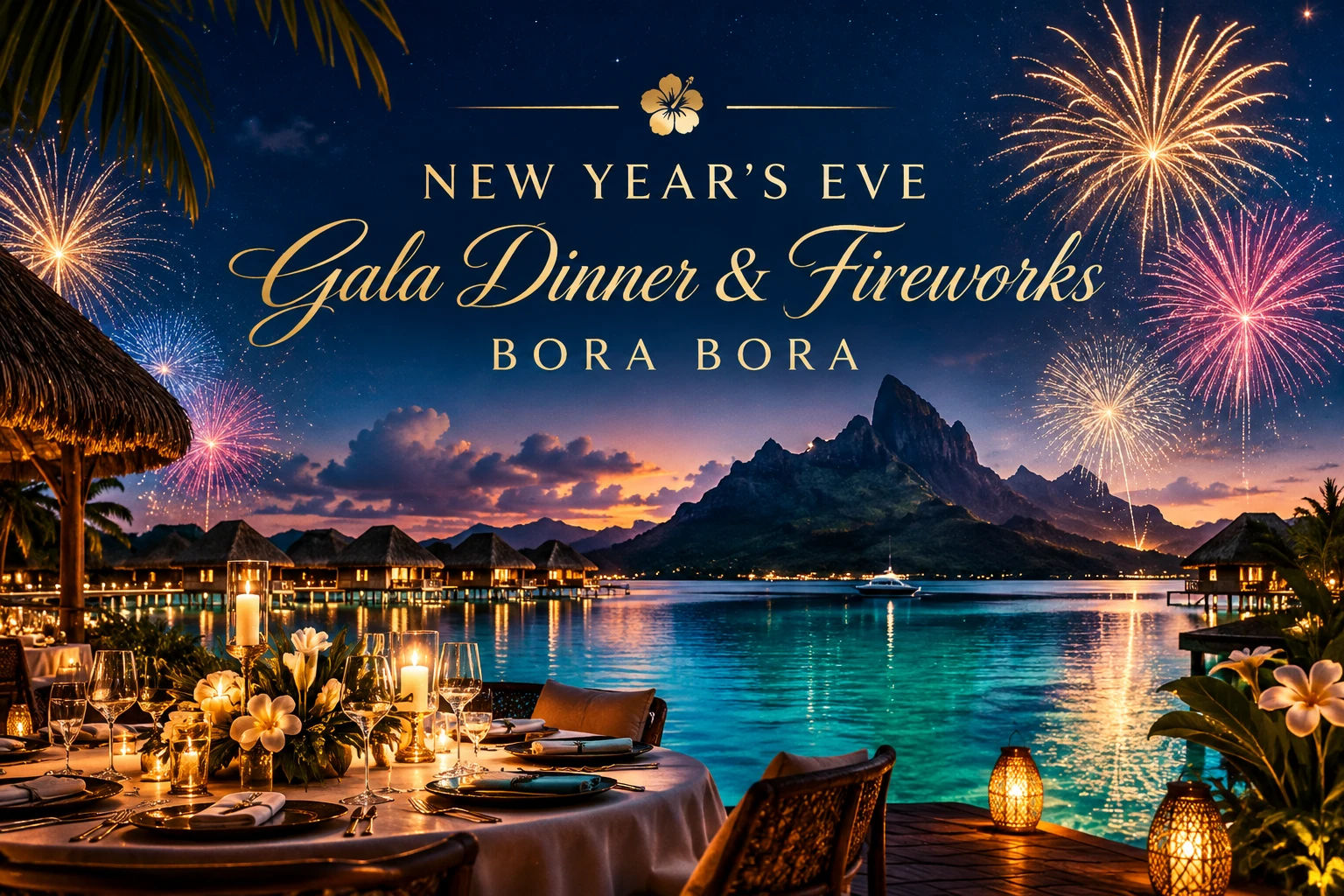 New Year’s Eve Gala Dinner & Fireworks 2027