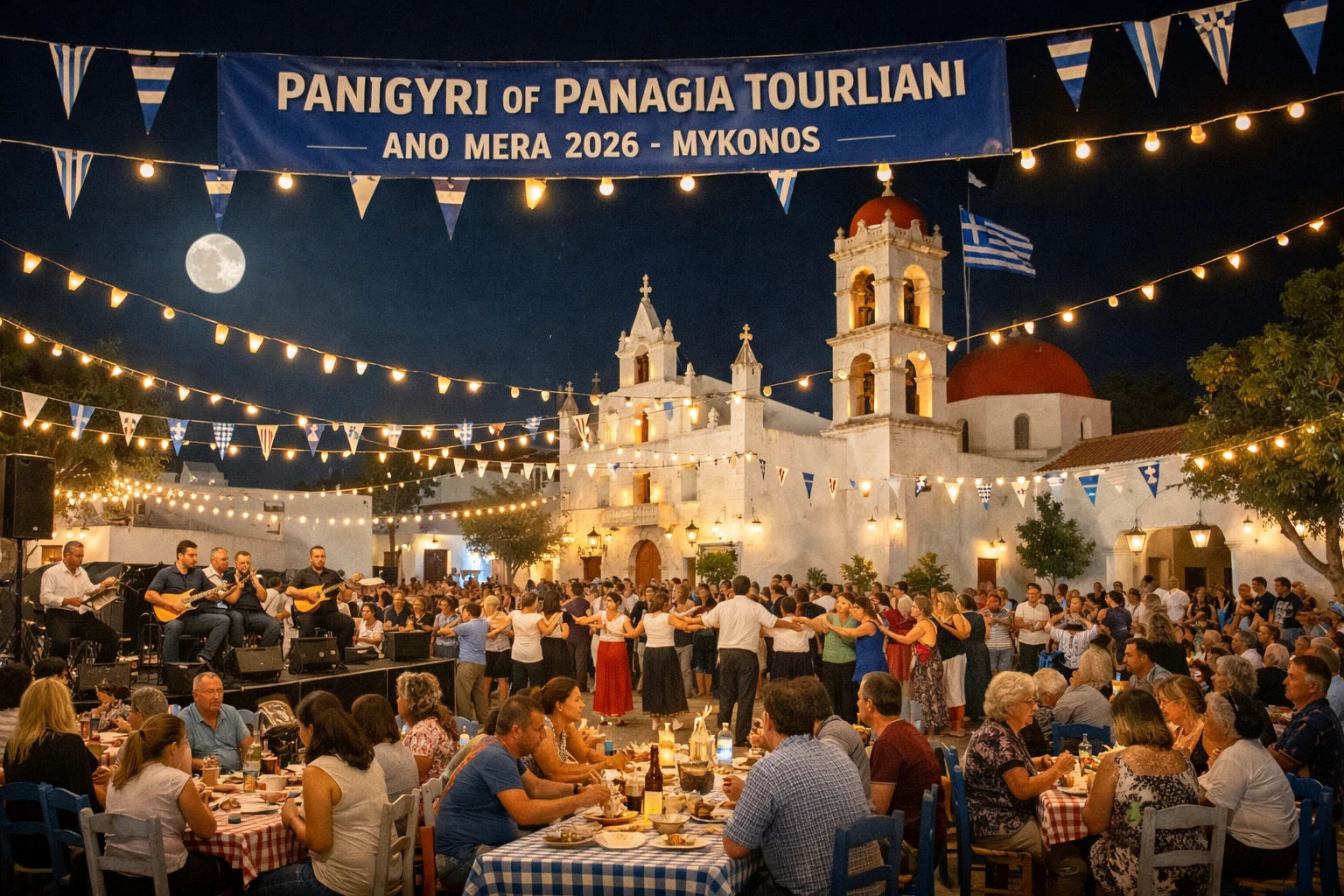 Panigyri of Panagia Tourliani – Ano Mera 2026