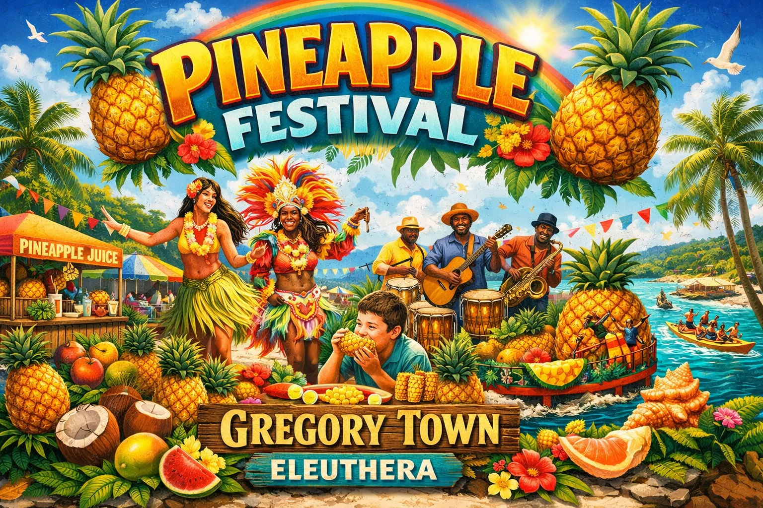 Pineapple Festival — Gregory Town, Eleuthera 2026