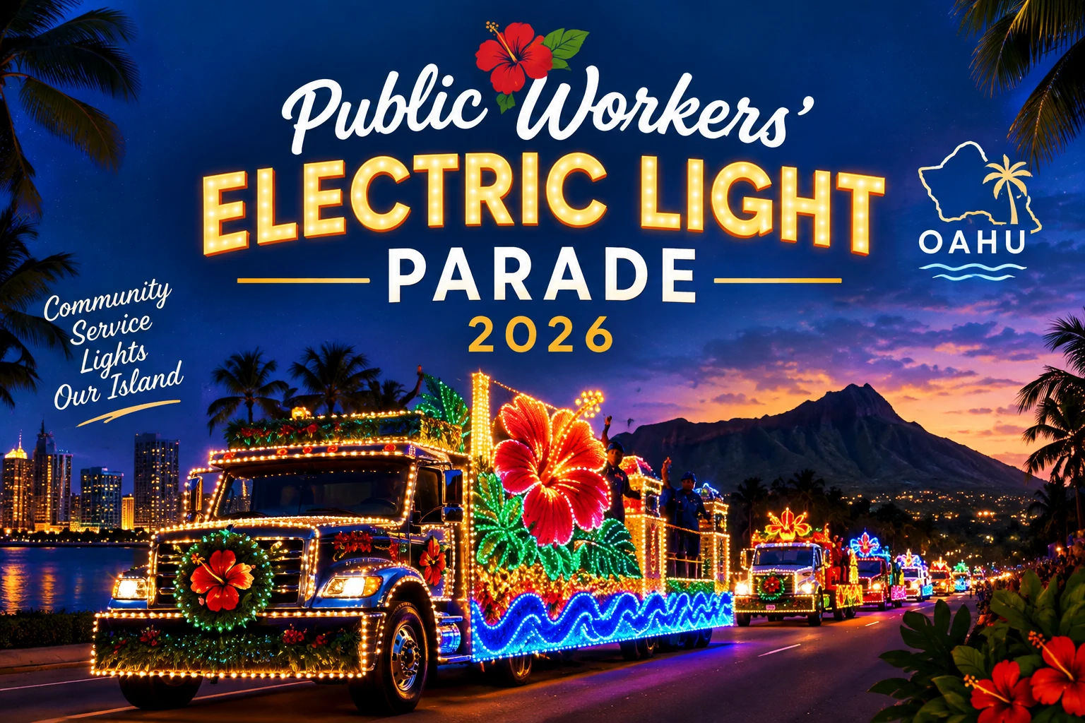 Public Workers’ Electric Light Parade 2026