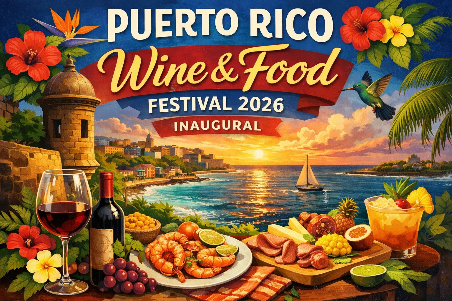 Puerto Rico Wine & Food Festival (inaugural) 2026