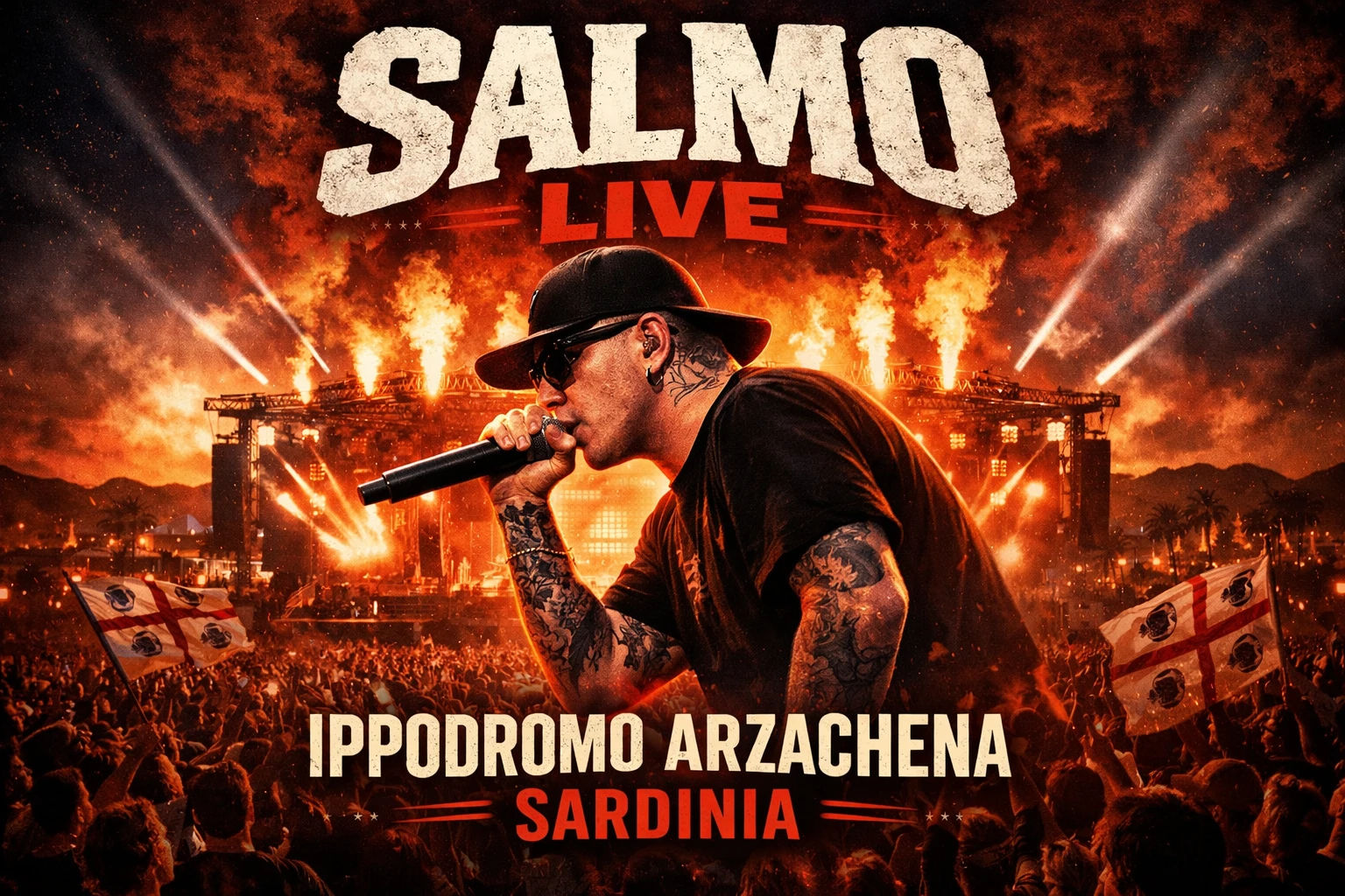 Salmo Live – Ippodromo Arzachena 2026
