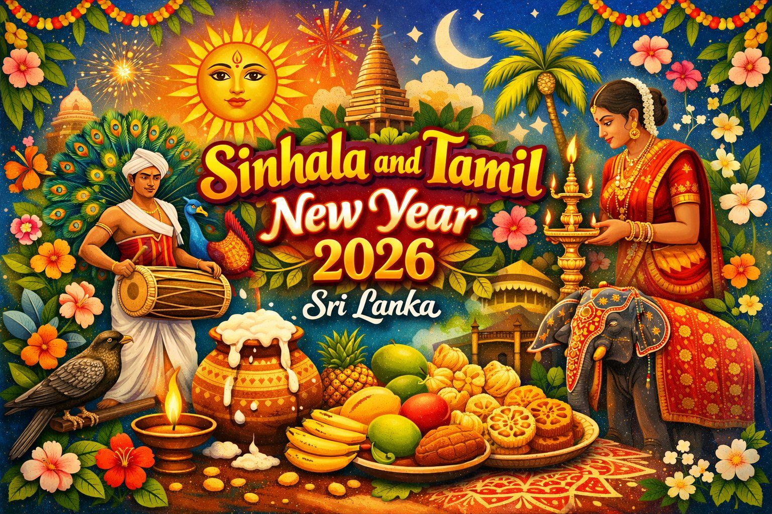 Sinhala and Tamil New Year Day 2026