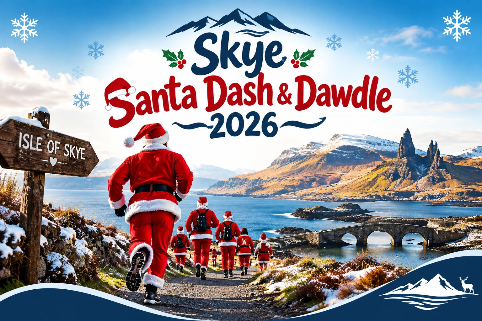 Skye Santa Dash & Dawdle 2026