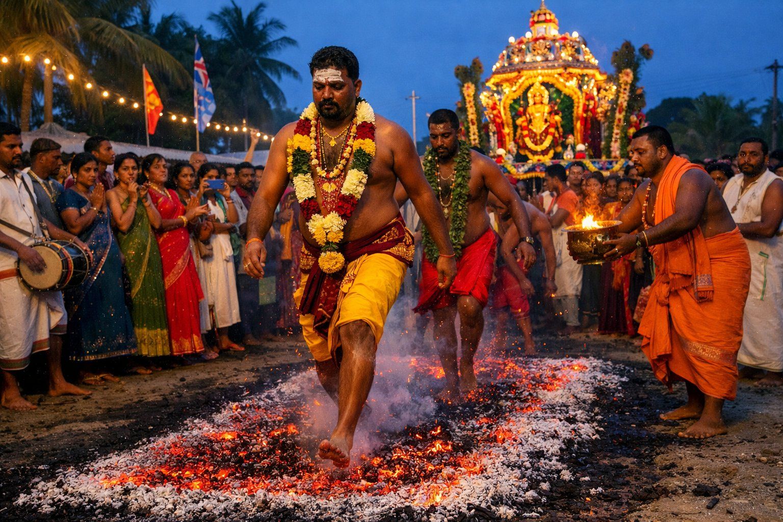 South Indian Fire Walking Festival