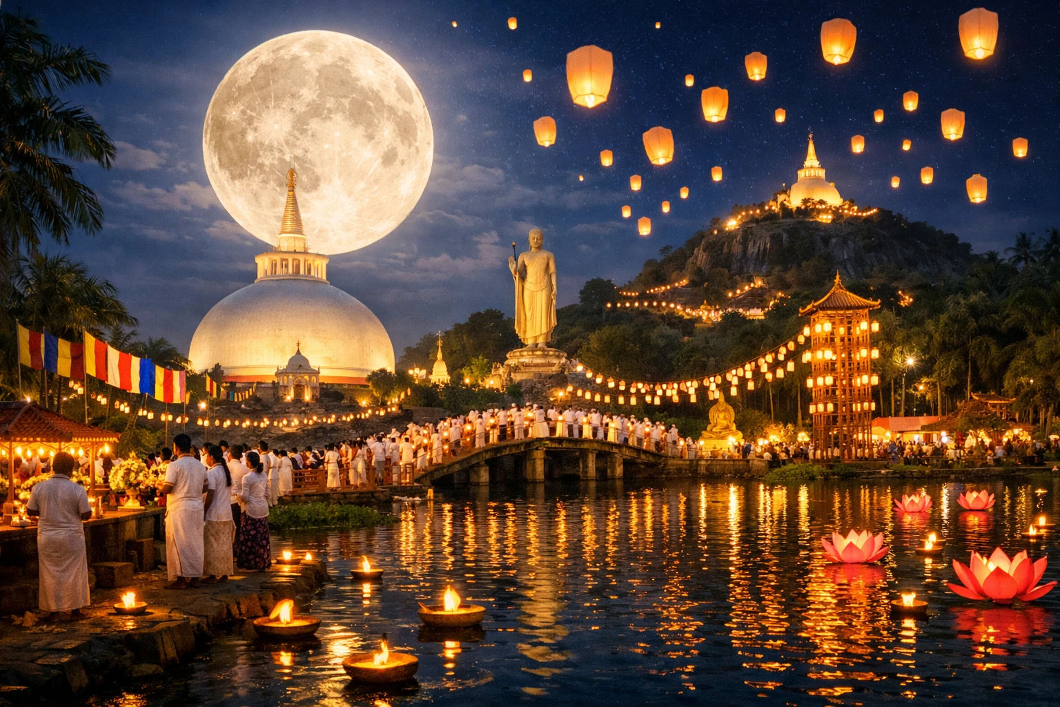 Poson Full Moon Poya Day 2026