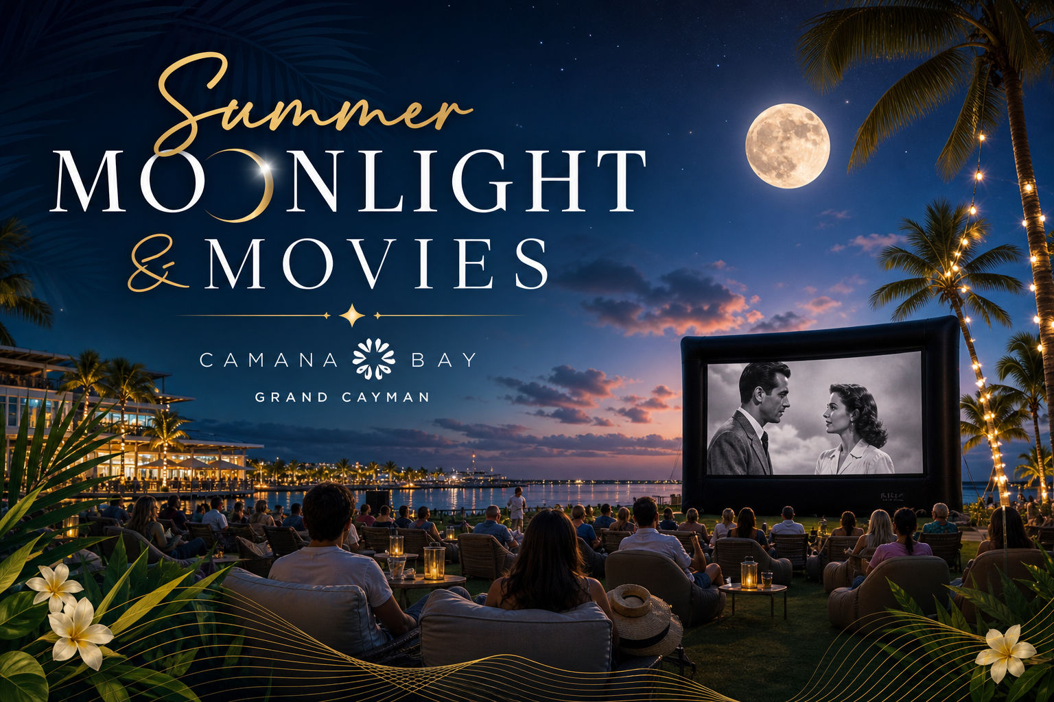 Summer Moonlight & Movies 2026 Camana Bay Grand Cayman