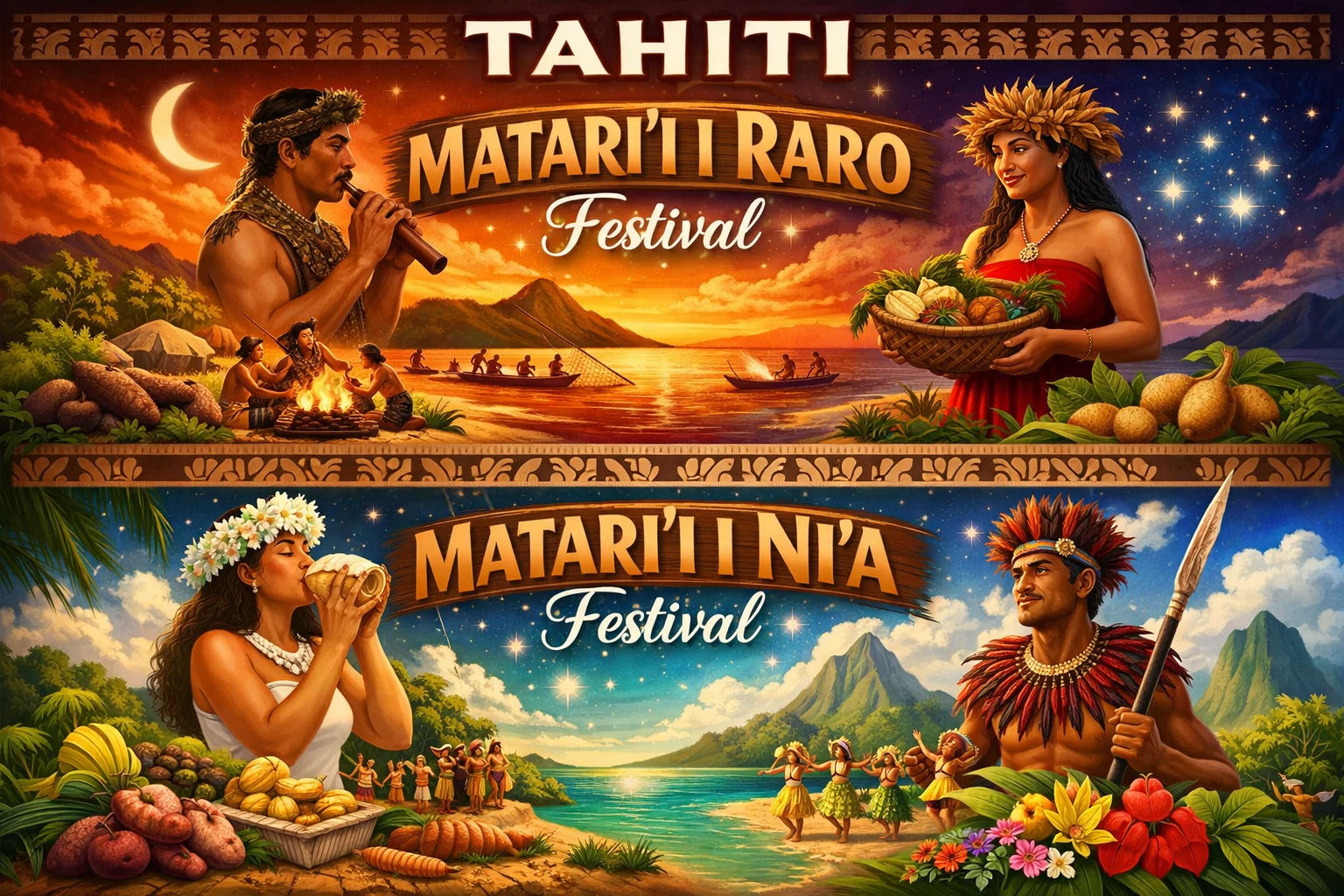 Matari’i i Raro / Matari’i i Ni’a Festivals