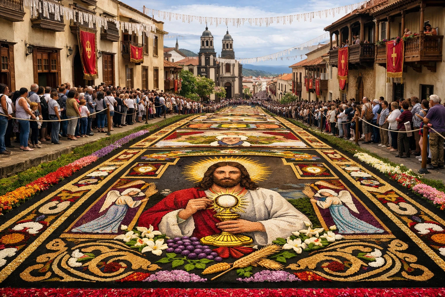 Corpus Christi Flower Carpet – La Orotava 2026