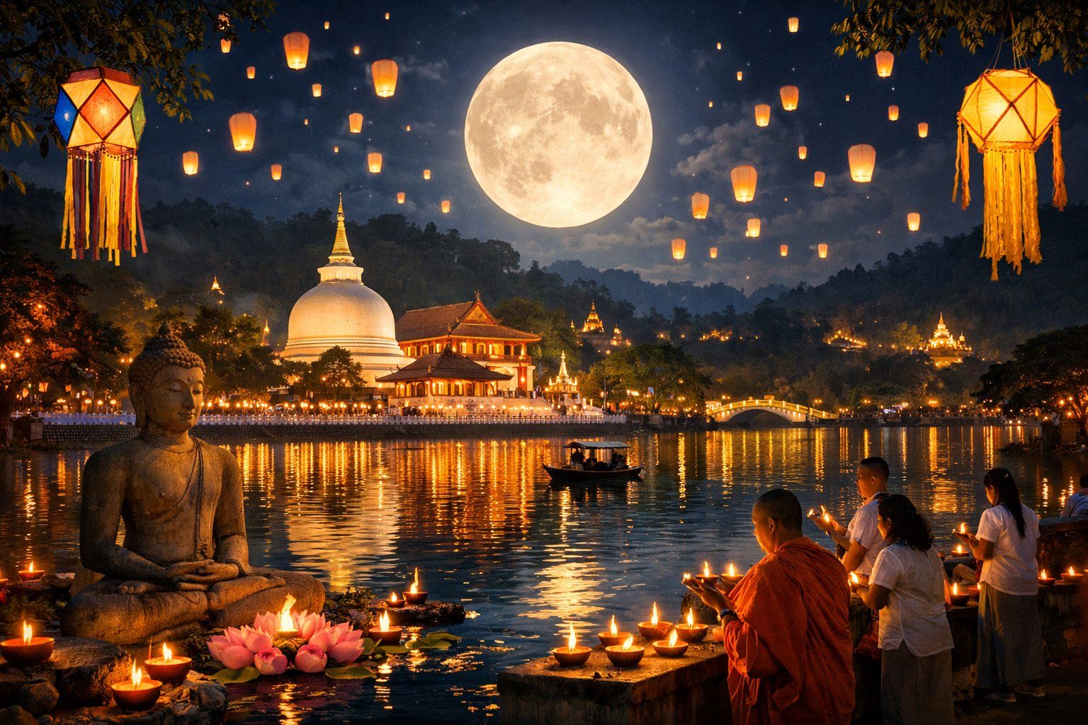 Vesak Full Moon Poya Day 2026