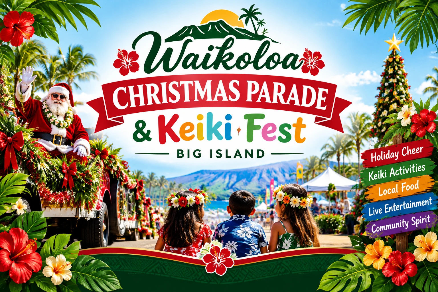 Waikoloa Christmas Parade & Keiki Fest 2026