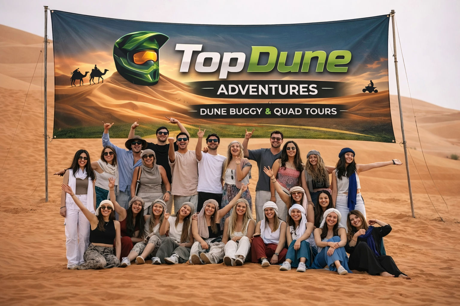 Shared Evening Desert Safari