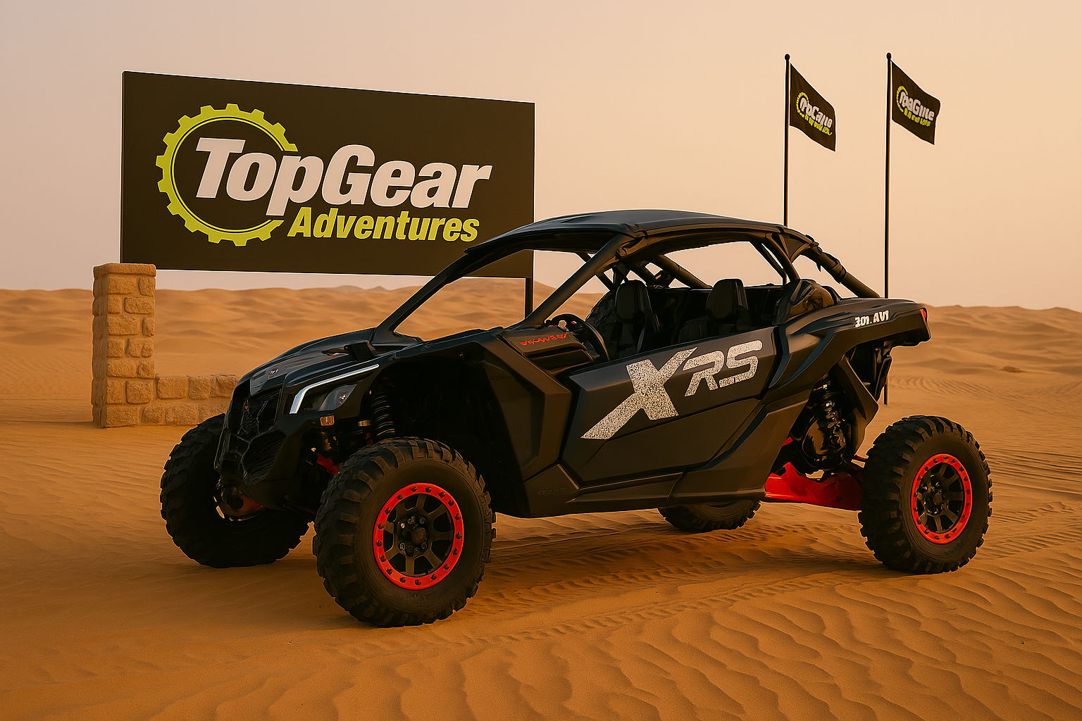 MAVERICK R X RS 1000cc Dune Buggy Dubai - 2 Seater