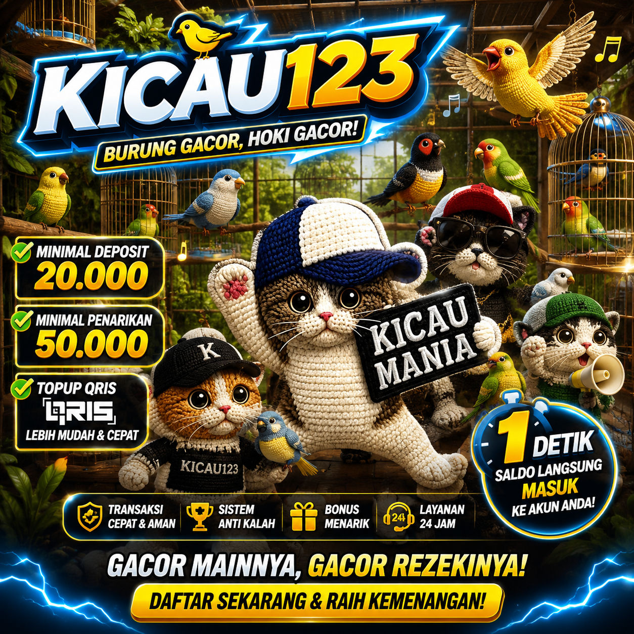 Banner KICAU123