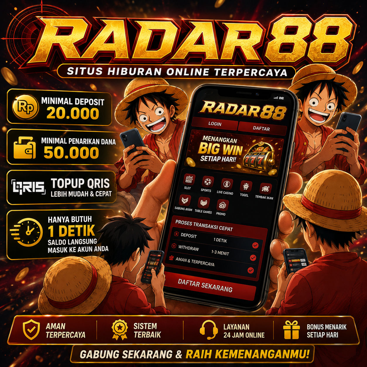 Banner RADAR88