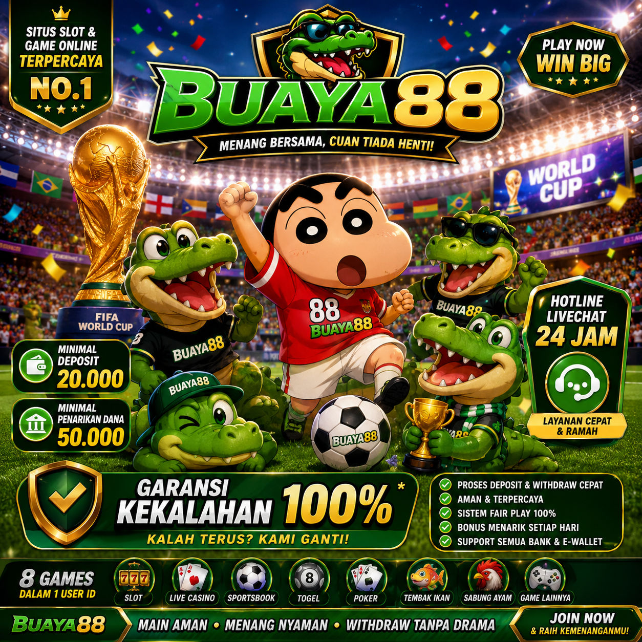 BUAYA88 BANNER