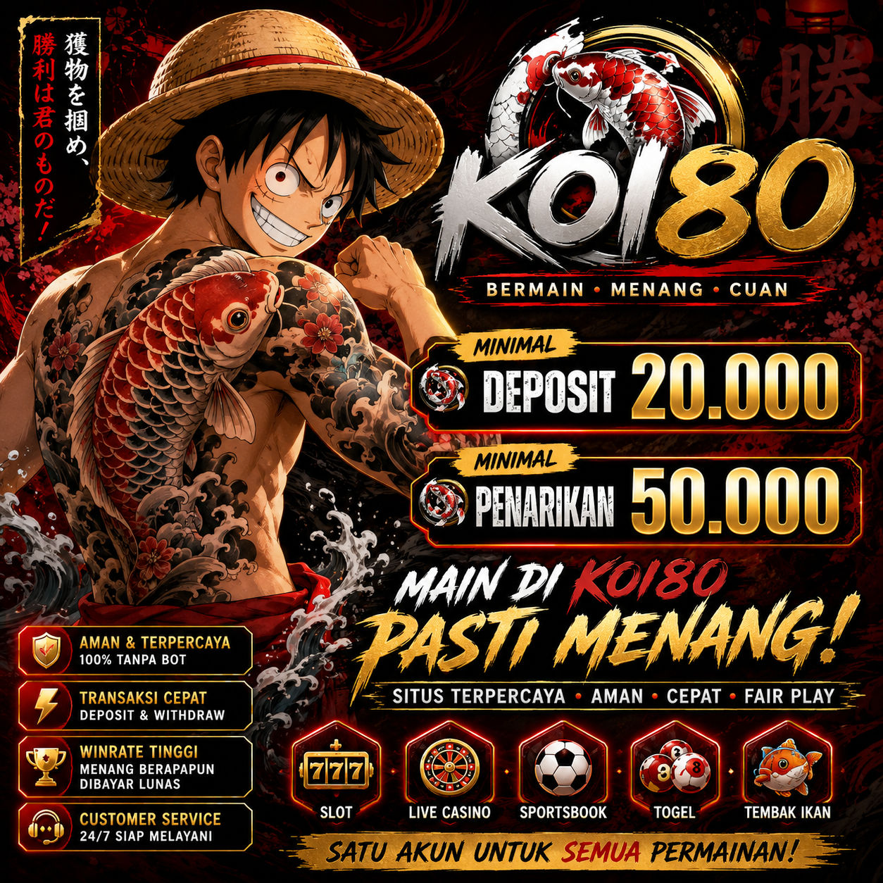 KOI80 ️ Situs Pilihan KOI 80 Nggak Cuma Seru Banyak Kejutannya