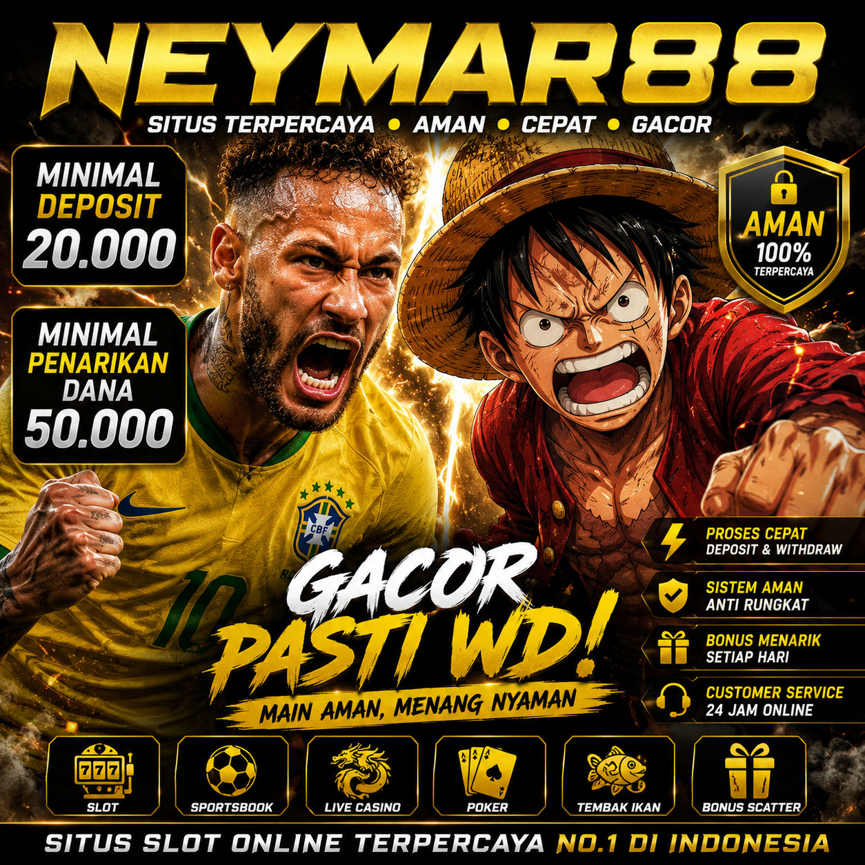 Banner NEYMAR88