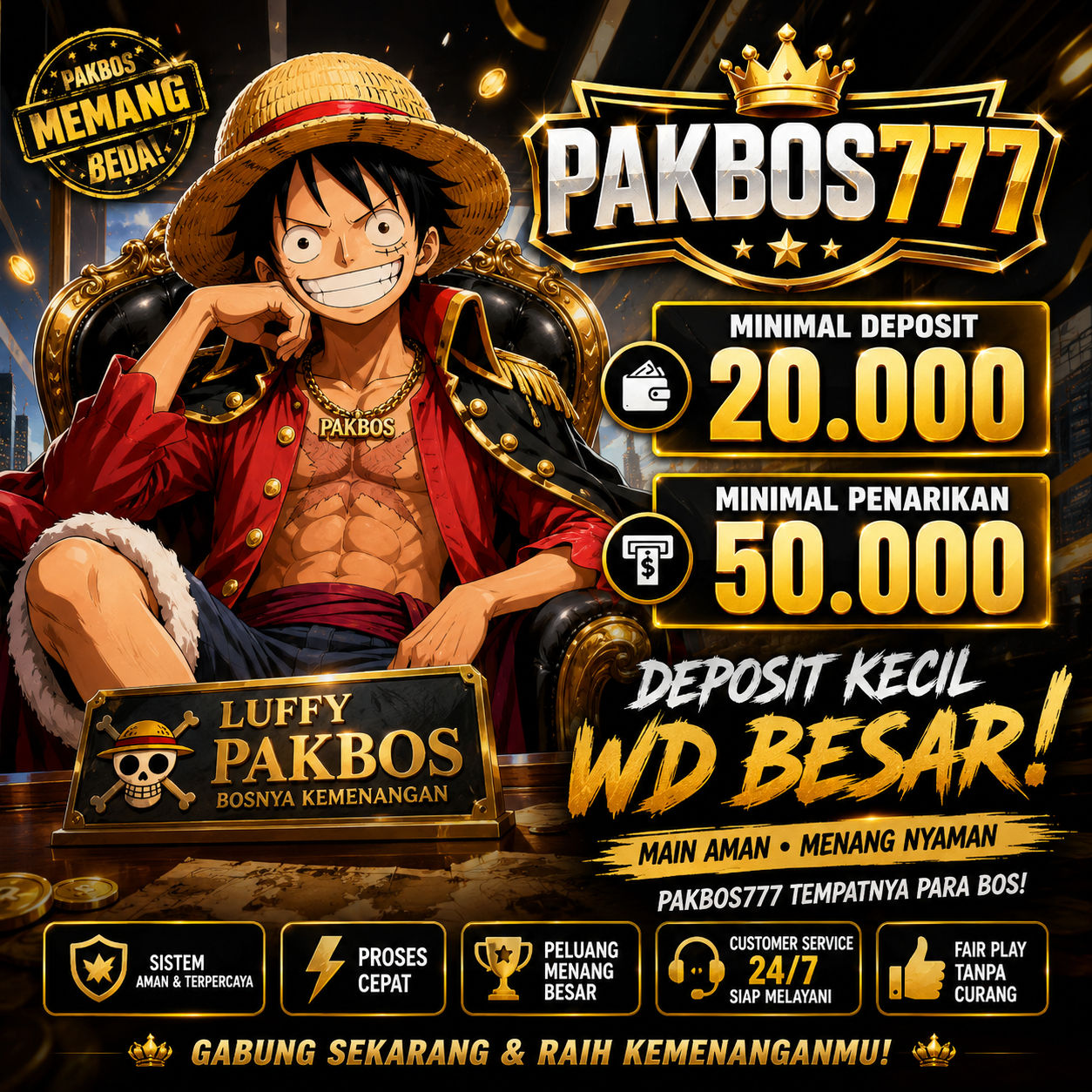 PAKBOS777 ️ Situs Pilihan PAKBOS 777 Nggak Cuma Seru Banyak Kejutannya