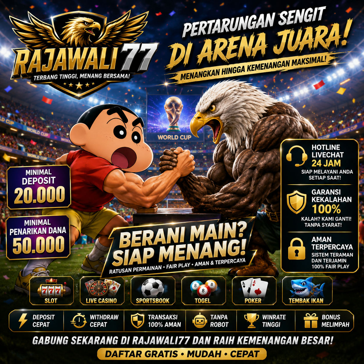 RAJAWALI77 BANNER