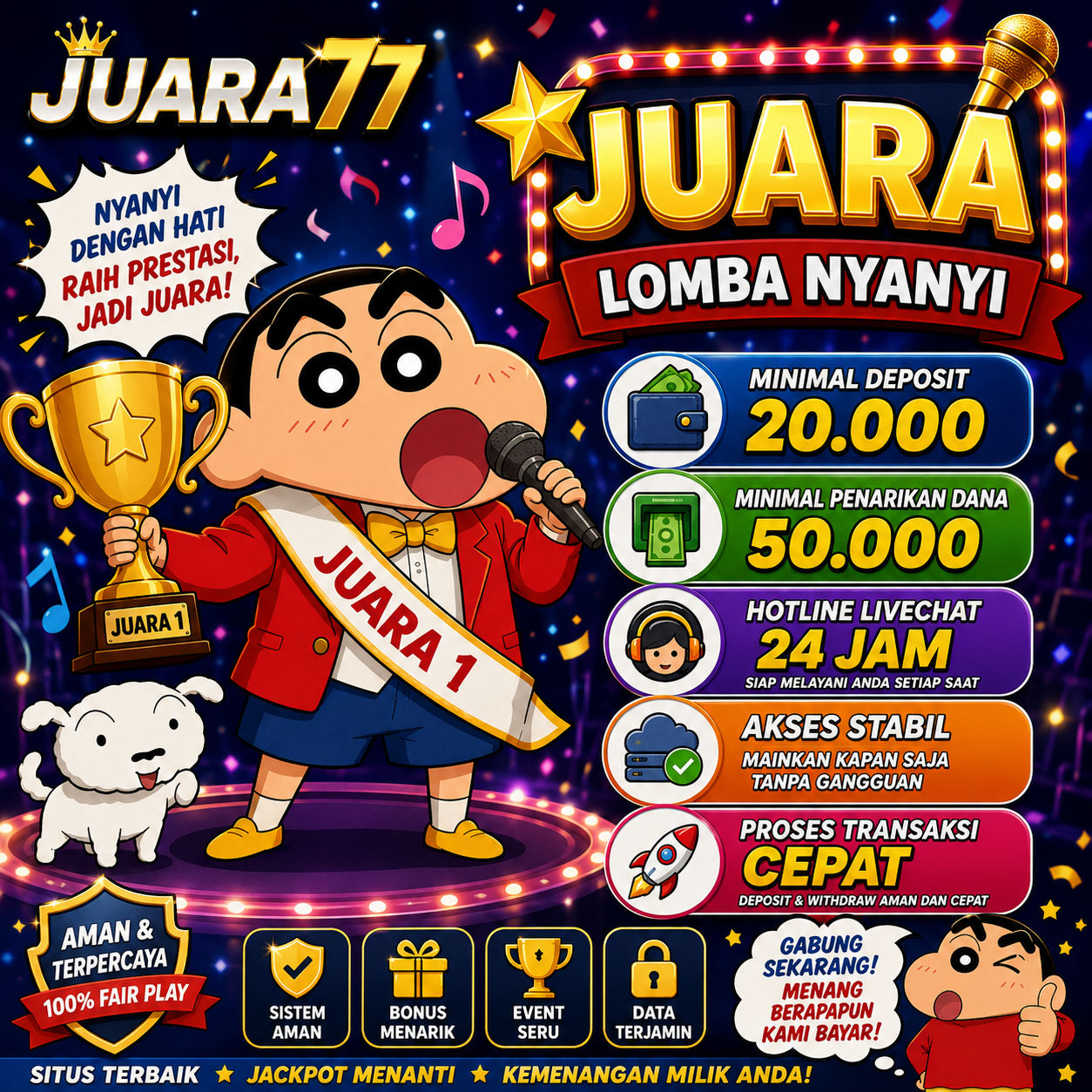 JUARA77 BANNER