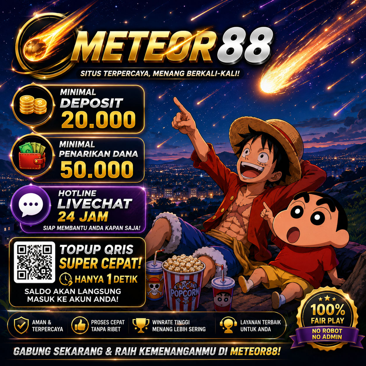 METEOR88 ️ Situs Pilihan CUAN 4D Nggak Cuma Seru Banyak Kejutannya
