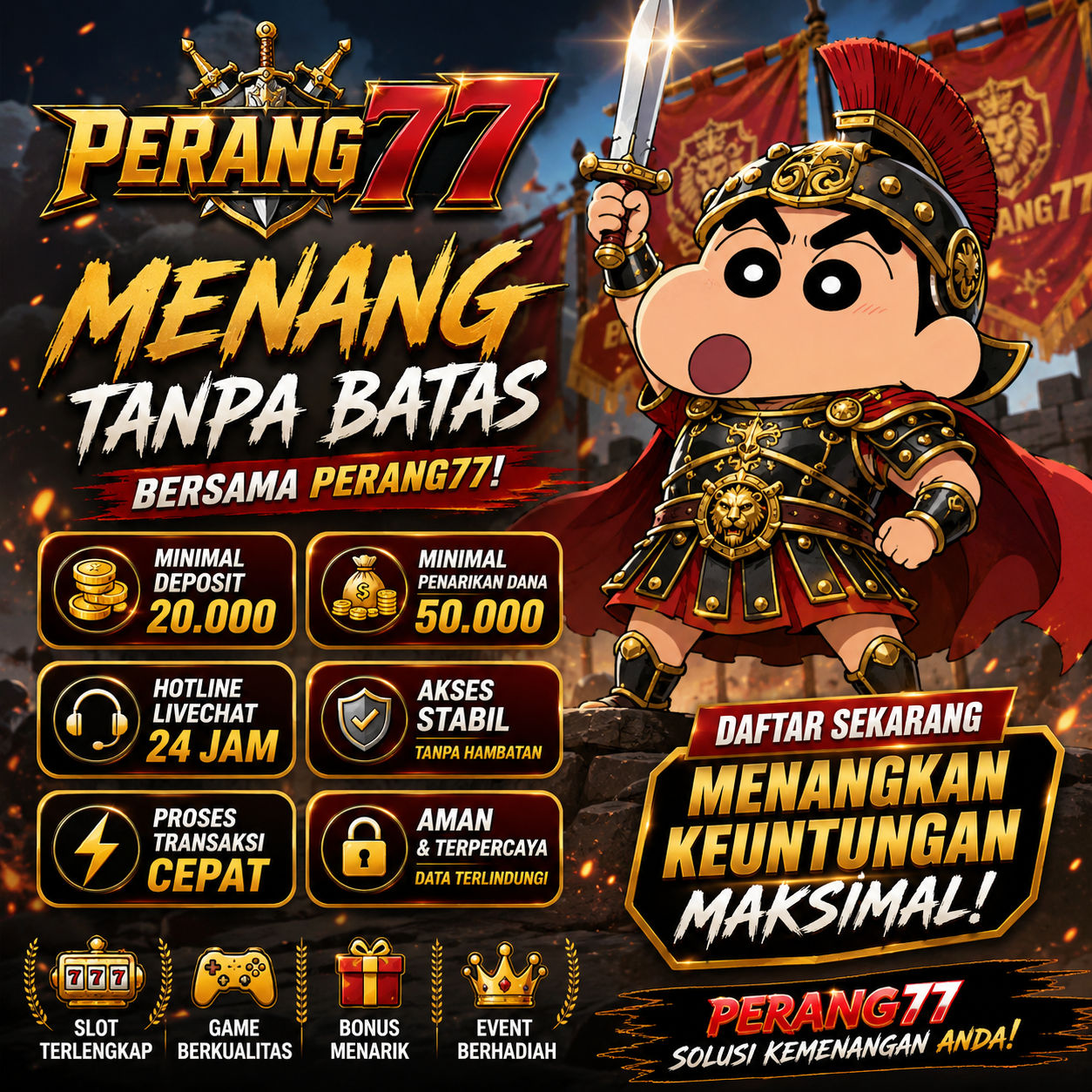 PERANG77 BANNER