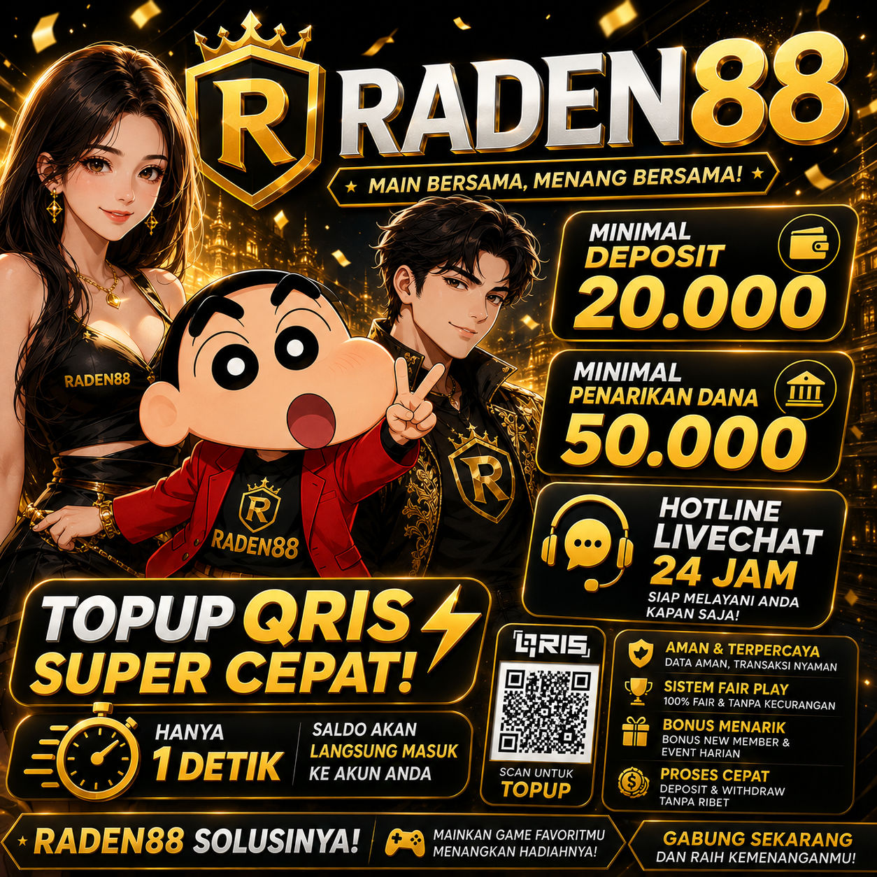 RADEN88 BANNER