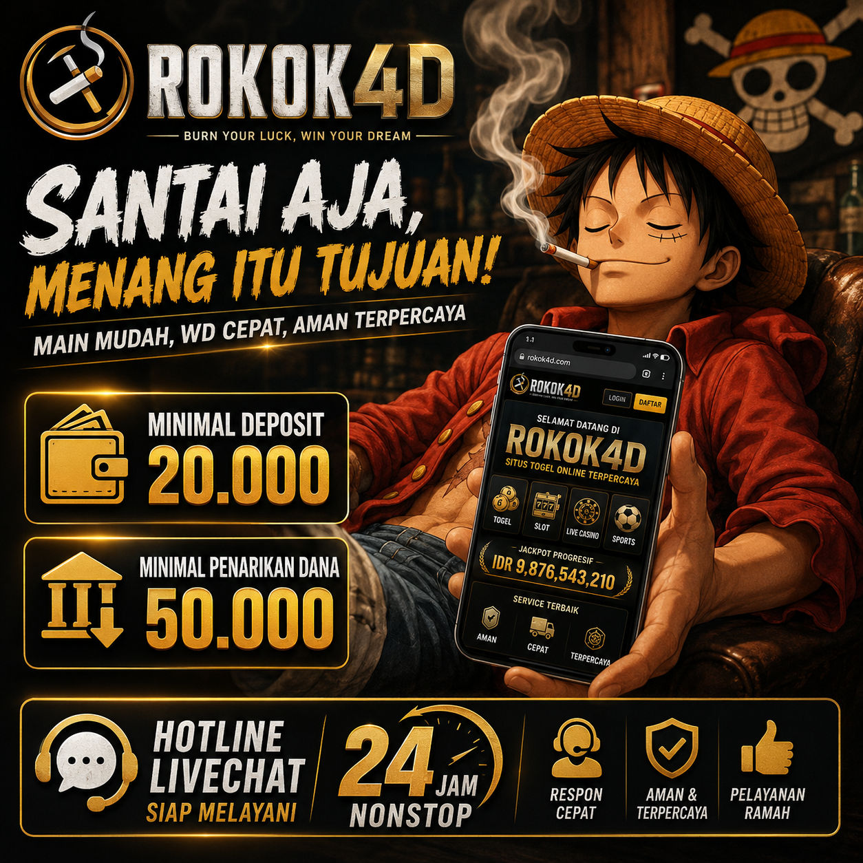 ROKOK4D ️ Situs Pilihan ROKOK 4D Nggak Cuma Seru Banyak Kejutannya