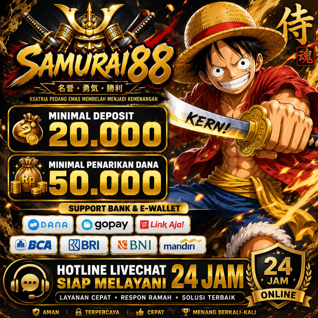 SAMURAI88 ️ Situs Pilihan CUAN 4D Nggak Cuma Seru Banyak Kejutannya