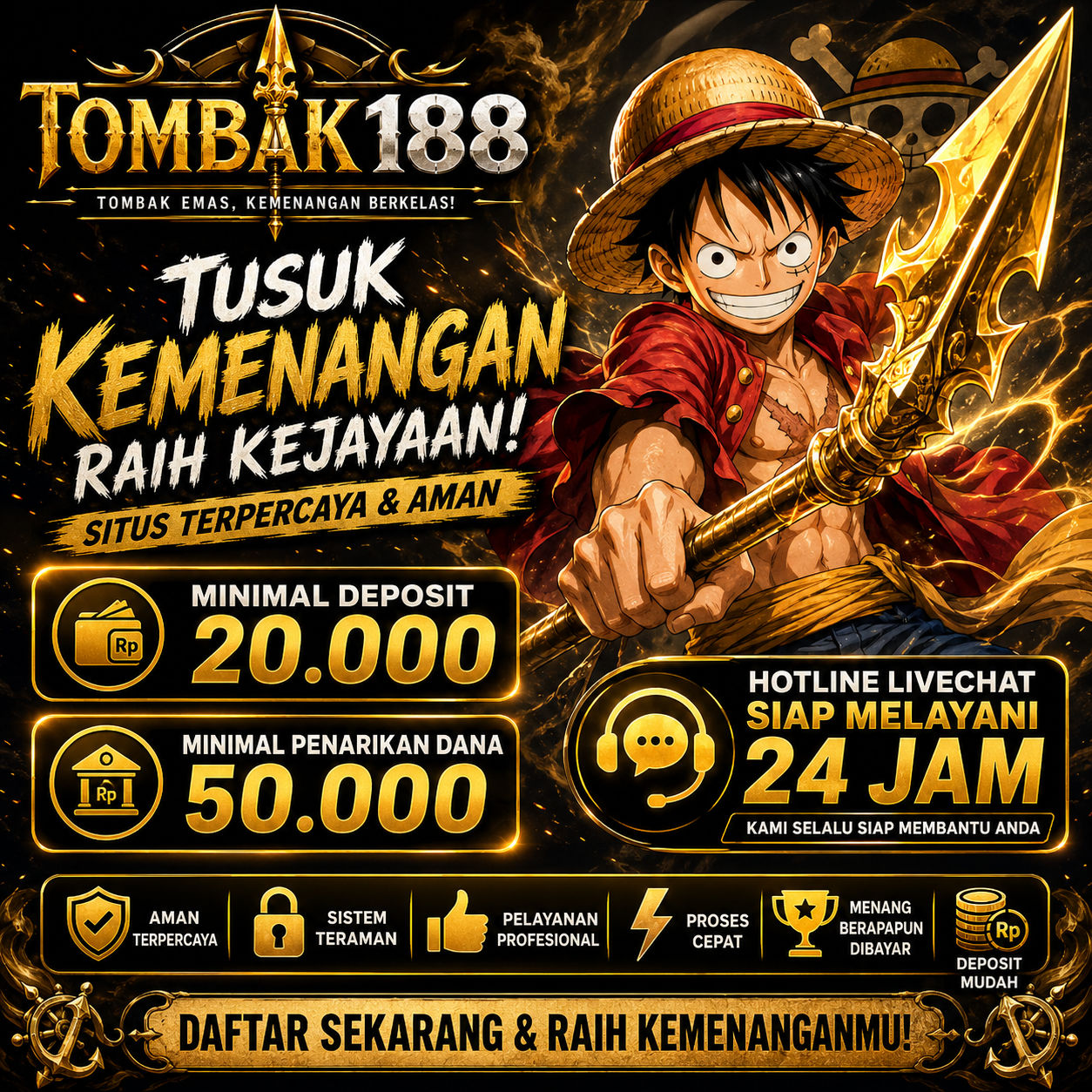 TOMBAK188 ️ Situs Pilihan TOMBAK 188 Nggak Cuma Seru Banyak Kejutannya