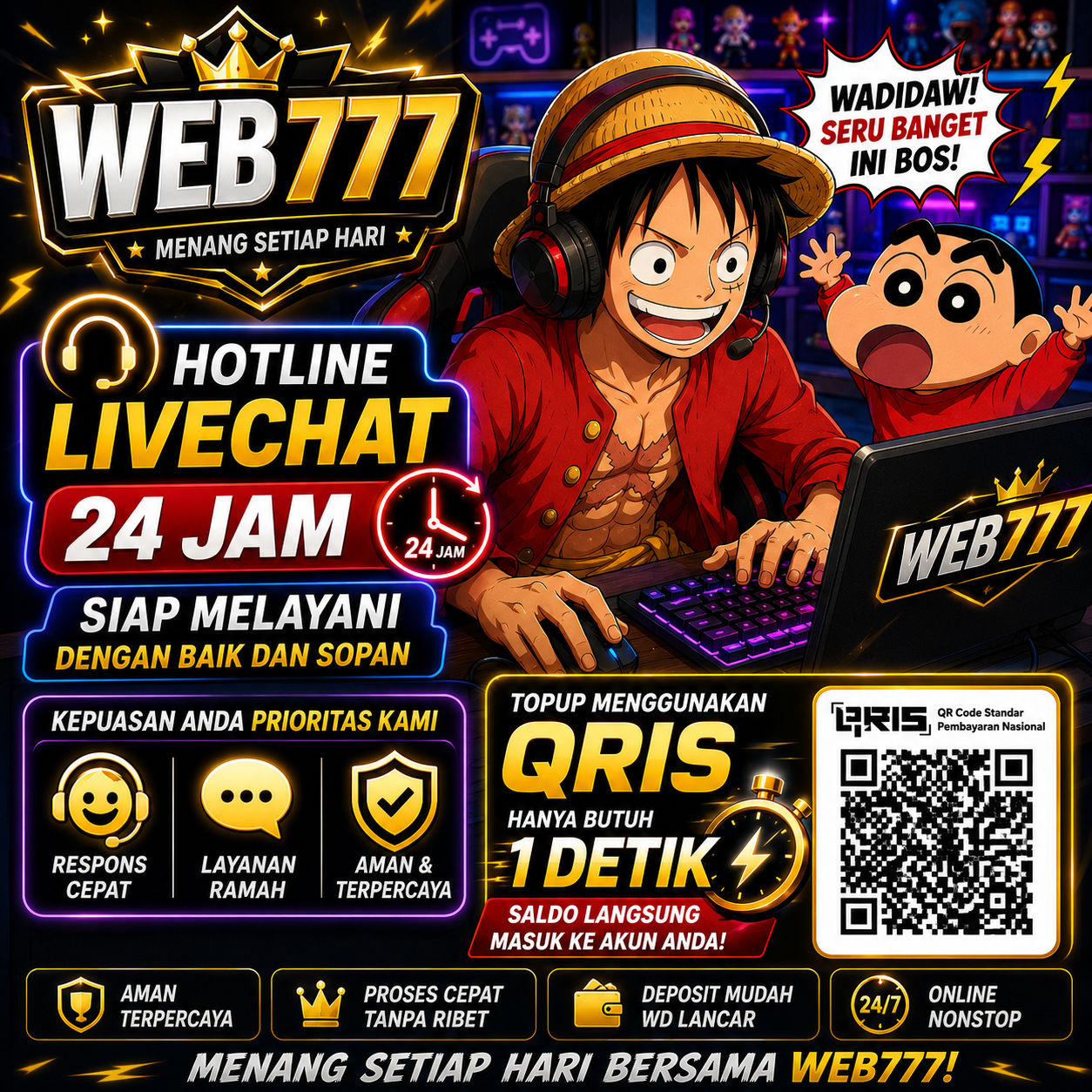WEB777 ️ Situs Pilihan CUAN 4D Nggak Cuma Seru Banyak Kejutannya