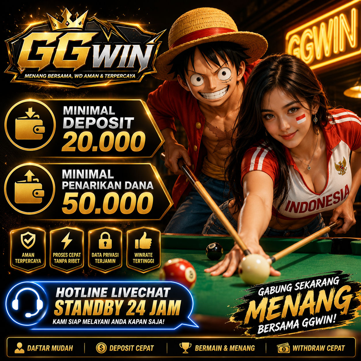 GGWIN | Nadine DuBois Belaian Manis dengan Kemenangan Terpantau Rapi