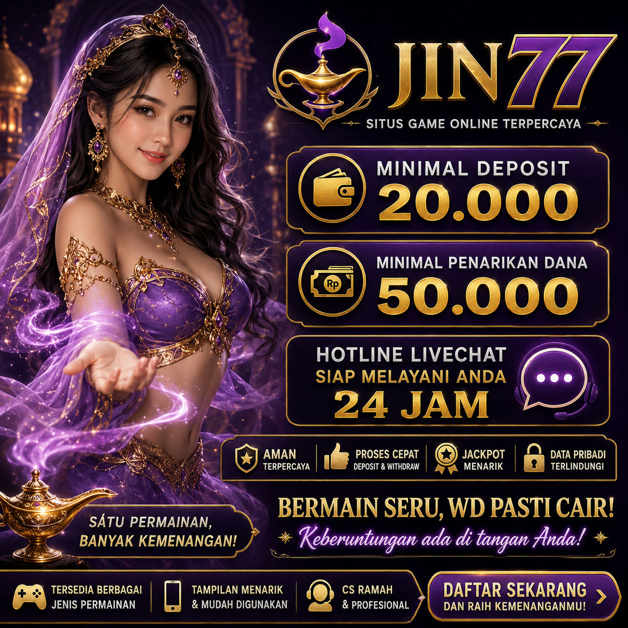 JIN77 | Bersama Link Tangguh Dengan Fitur Premium - firstresort