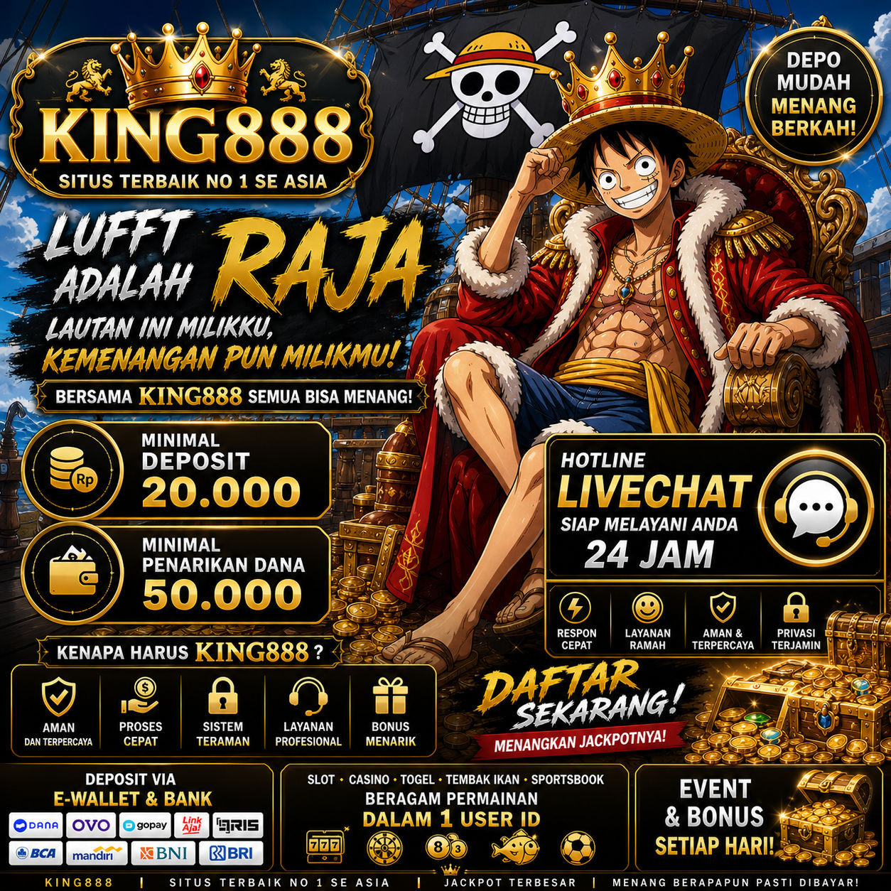 KING888 | Link Pasti Aman Tangguh Favorit Para Remaja - ajgraphicsbrand