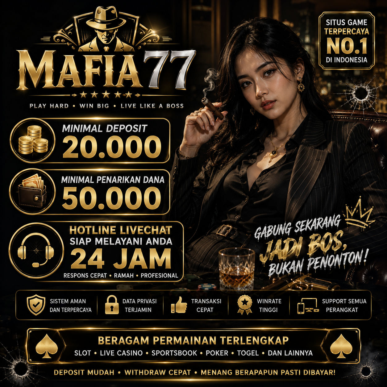 MAFIA77 | Penjahat Terbesar Sedang Bermain Games Online - mindsparklearning
