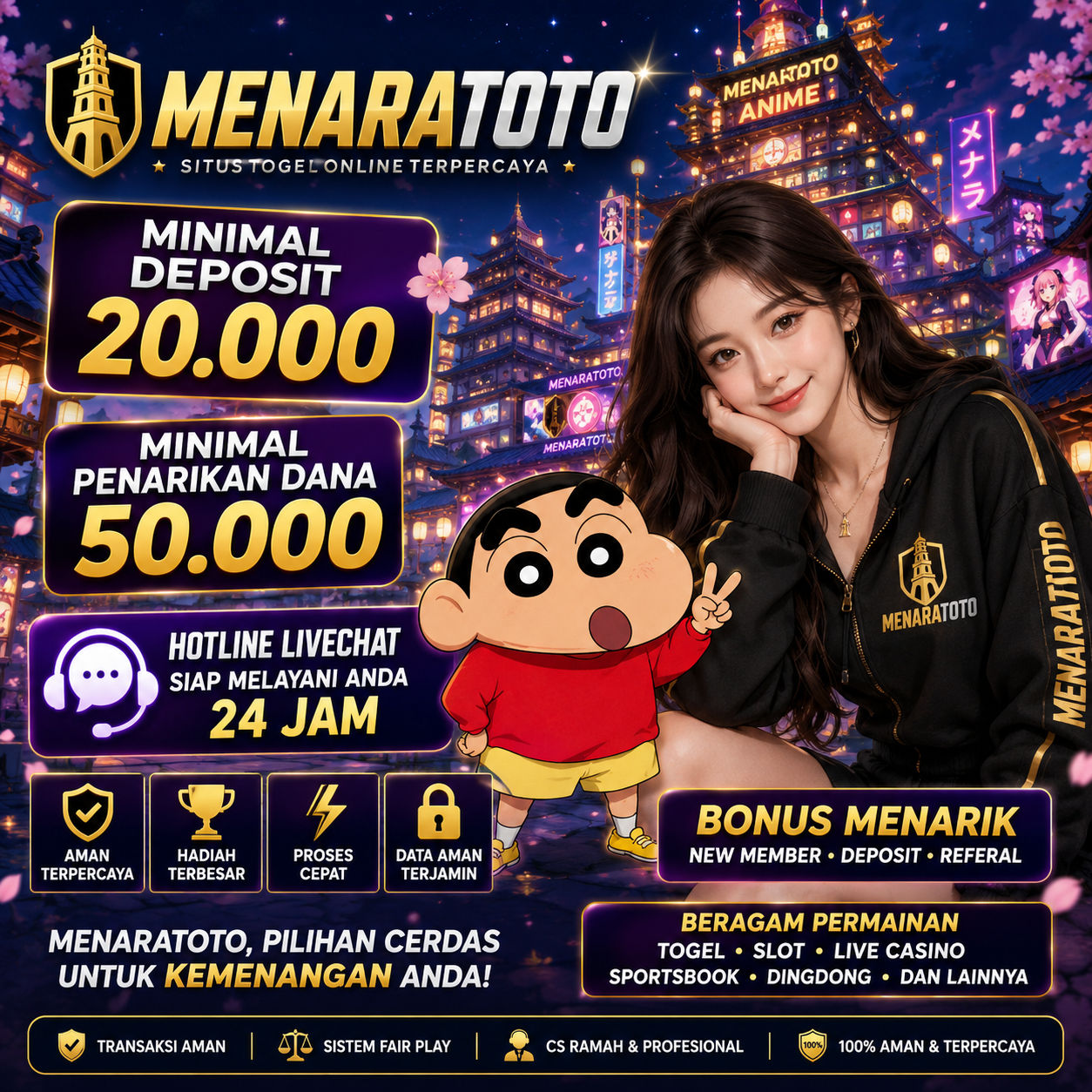 MENARATOTO ️ Situs Pilihan MENARA TOTO Nggak Cuma Seru Banyak Kejutannya