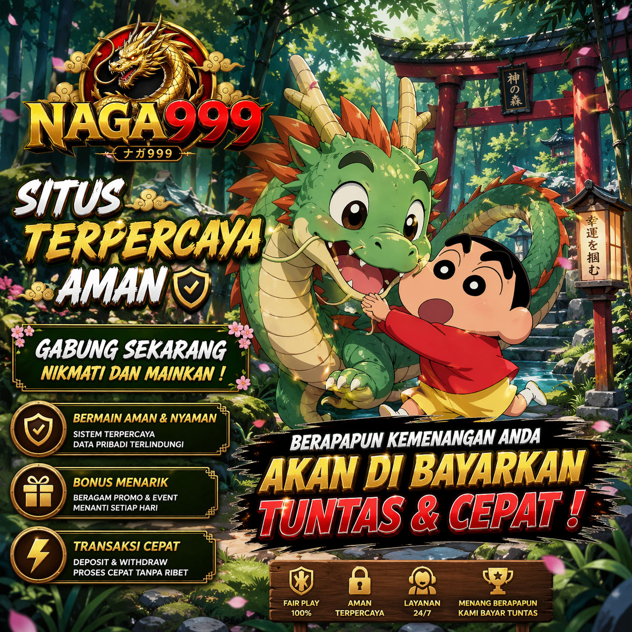 Galeri foto NAGA999 | Naga Ke Delapan Adalah Naga Hoki Kemenangan - capehatterasbandb di Manado