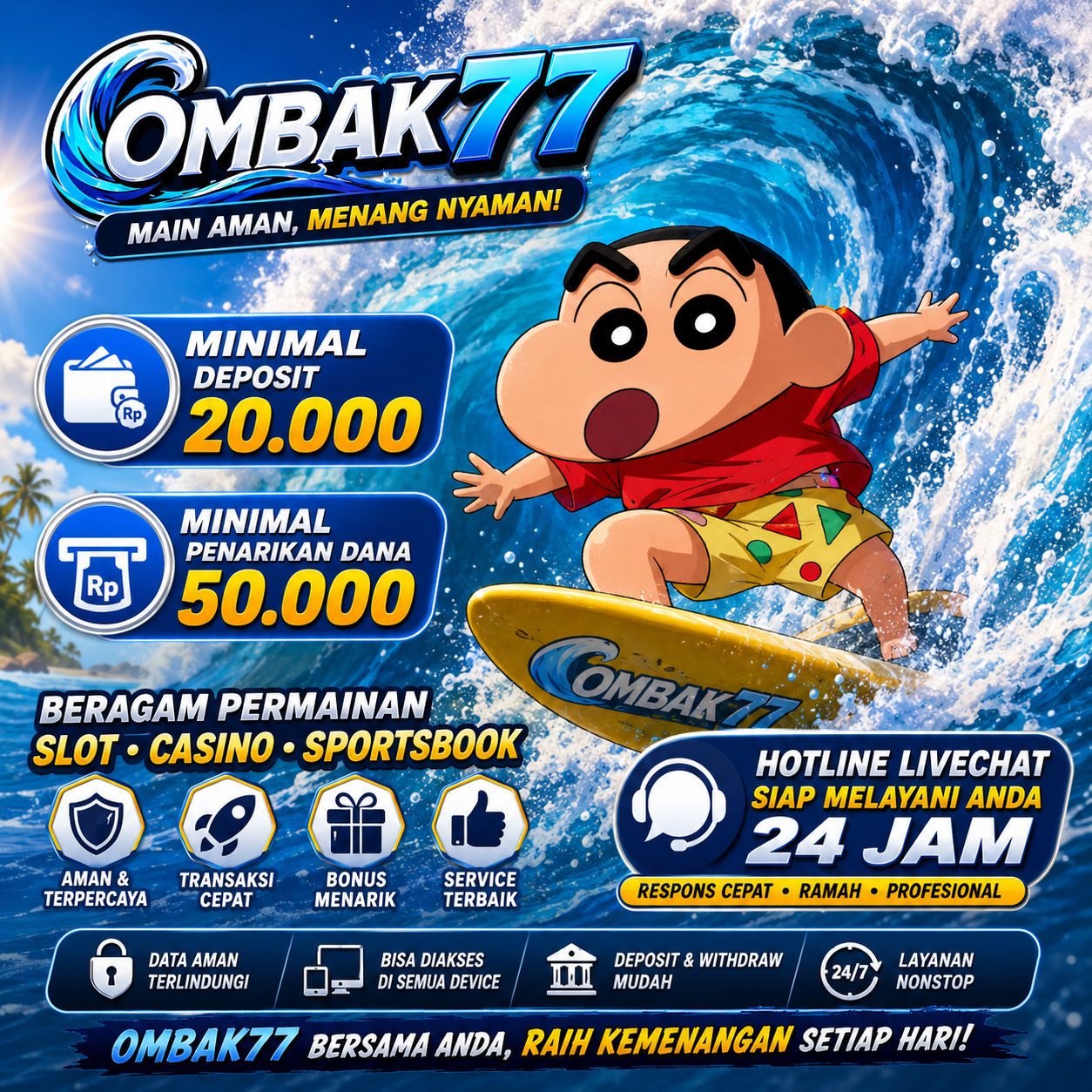 OMBAK77 | Putaran Gelombang Kuat Dengan Getaran Besar - secondriverhealthcare