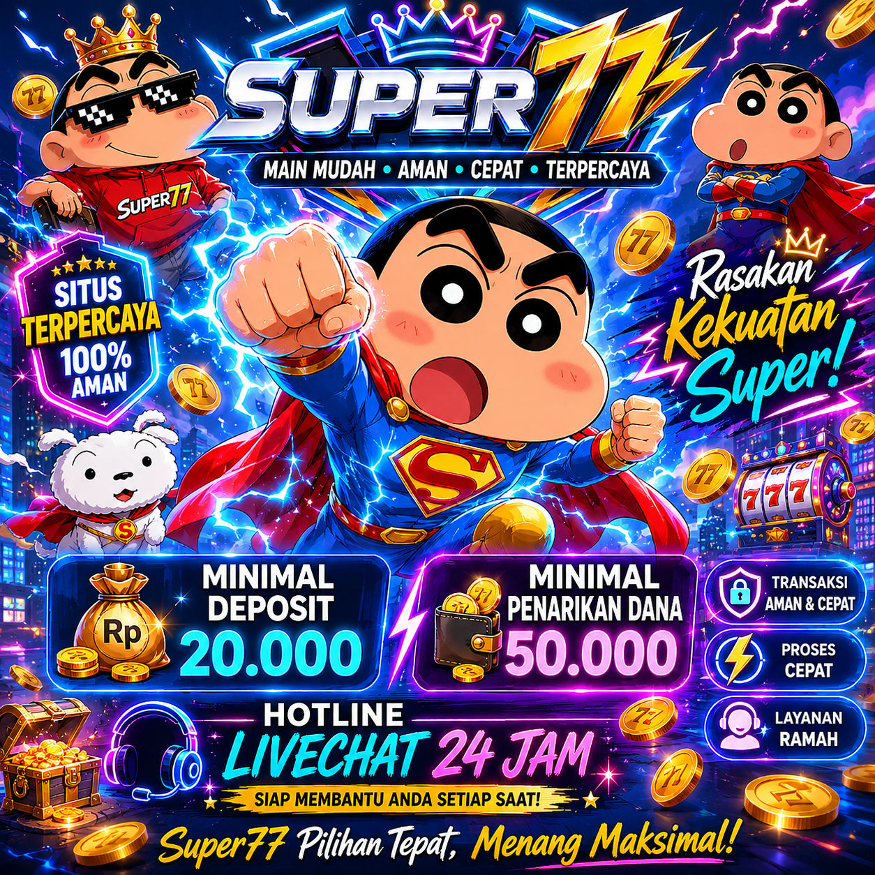 SUPER77 ️ Situs Pilihan CUAN 4D Nggak Cuma Seru Banyak Kejutannya