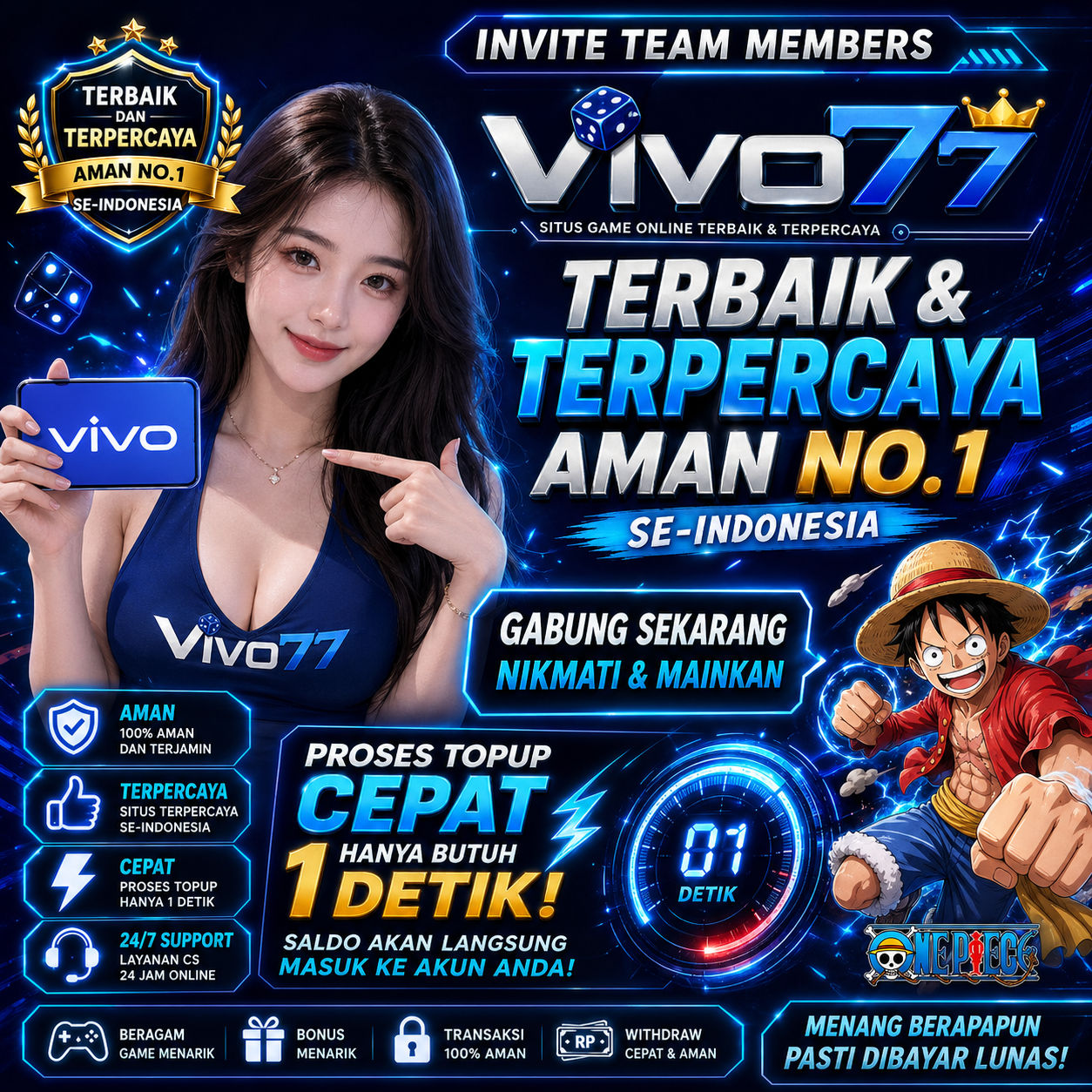 Galeri foto VIVO77 | Smartphone Tangguh Pembawa Kemenangan Luar Biasa - egyptiannews di Manado